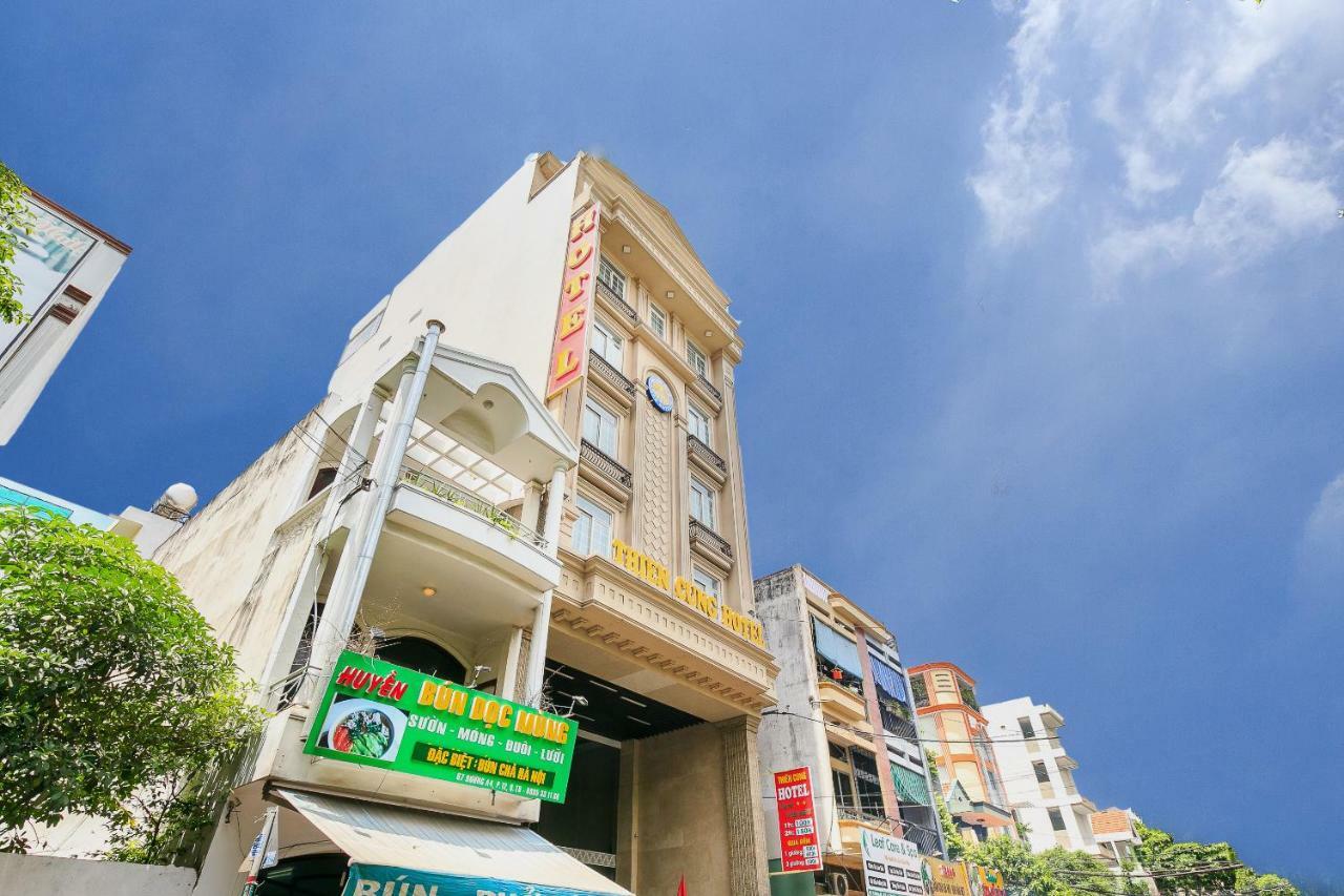 הו צ'י מין סיטי Oyo 231 Thien Cung Hotel מראה חיצוני תמונה
